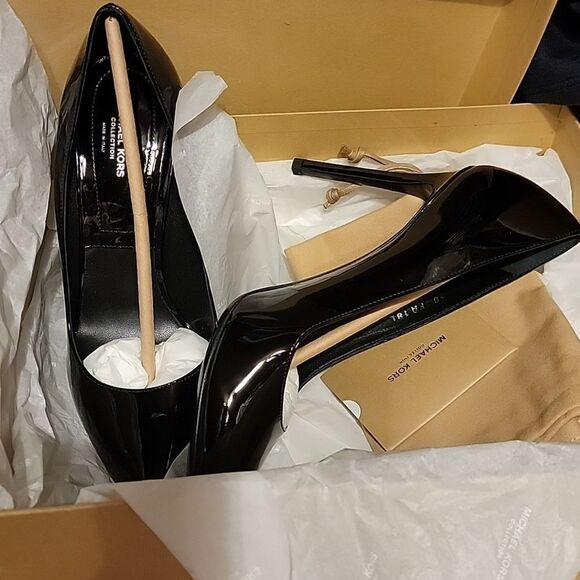 Michael Kors Collection Greta heels in Patton Leather Made in Italy … - Picture 6 of 16